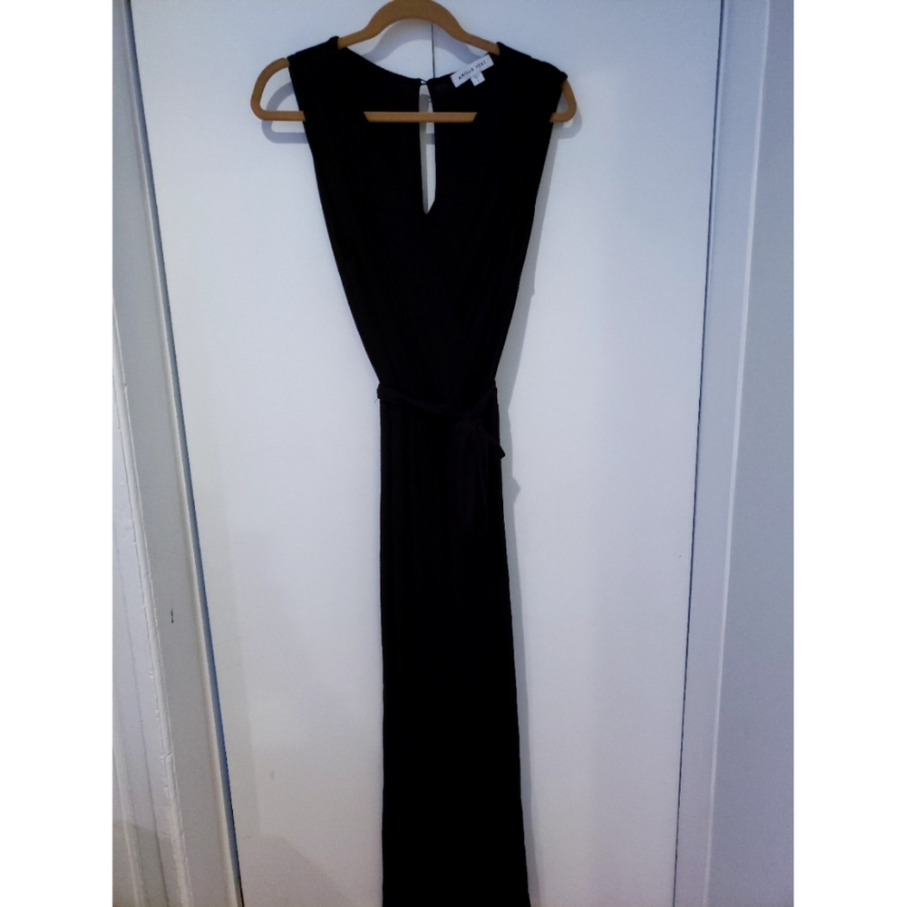 Amour Vert Kelsey black jersey jumpsuit